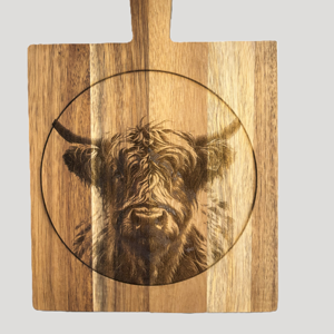 Skärbräda Highland Cow